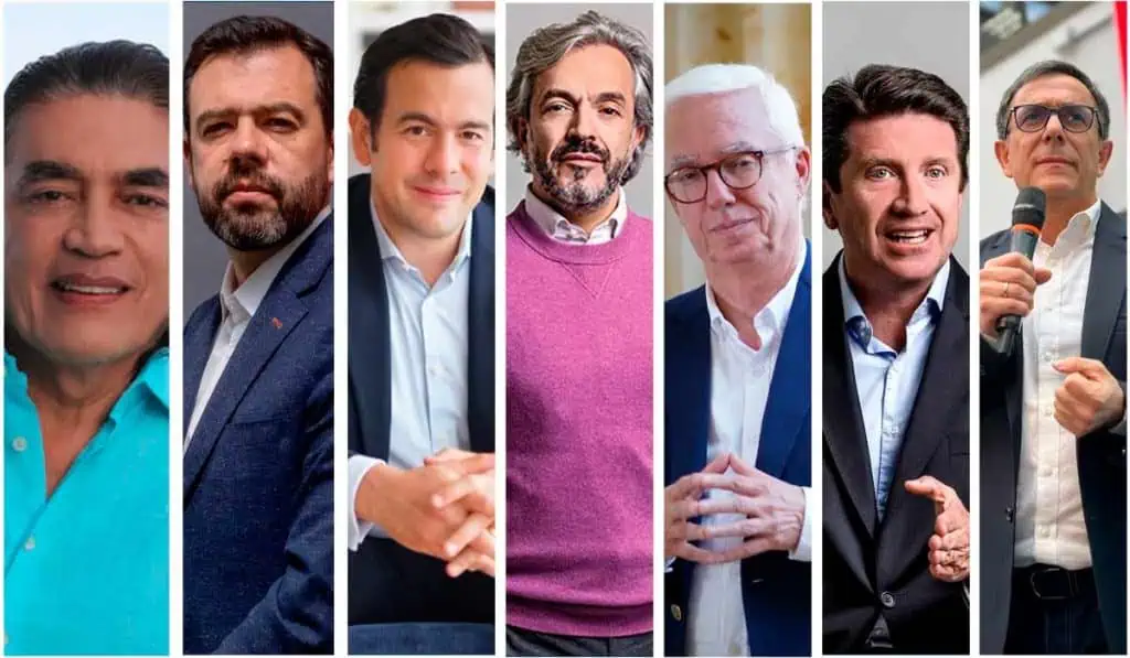 El importante cambio que habría en los candidatos por la Alcaldía de Bogotá Lo que dicen los candidatos a la Alcaldía de Bogotá en materia de seguridad