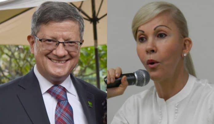 Luis Fernando Suárez y Dilian Francisca Toro, candidatos a Gobernación de Antioquia y Valle