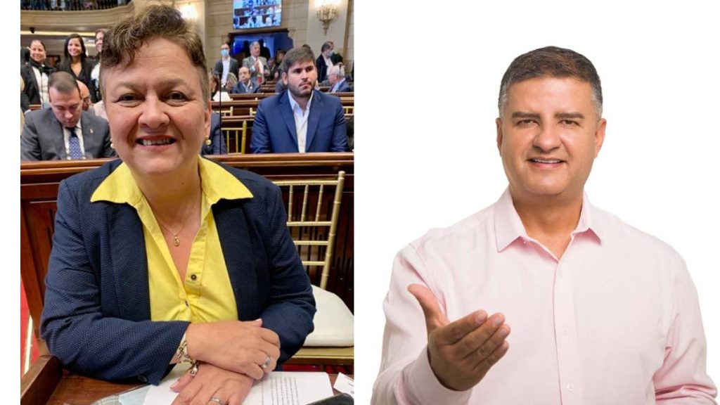 Luz María Múnera y John Jairo Berrío