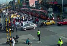 Continúan marchas en Bogotá este 31 de agosto: estas son las afectaciones viales
