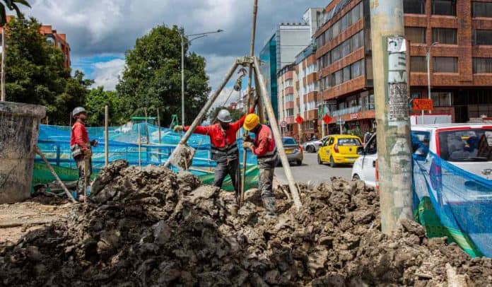 Obras en Bogotá, trabajos, proyectos