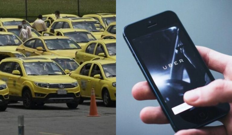Paro de taxistas en Bogotá