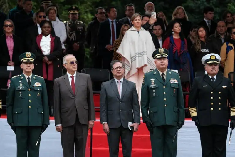 Estas fueron las palabras del presidente Petro en su discurso por su primer año de mandato Presidente Gustavo Petro el 7 de agosto 2023 en su discurso a un año de mandato.