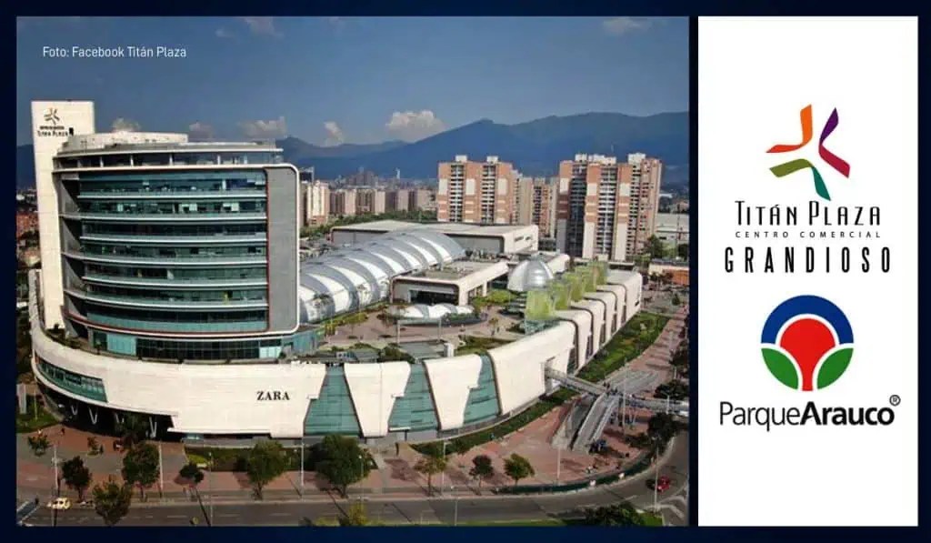 Parque Arauco adquiere parte del Titán Plaza en Bogotá Parque Arauco Titán Plaza