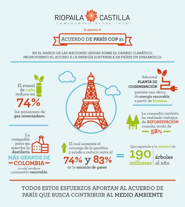¿Qué es el alcohol carburante y cuándo se fundó la destilería de Riopaila Castilla? Riopaila Castilla