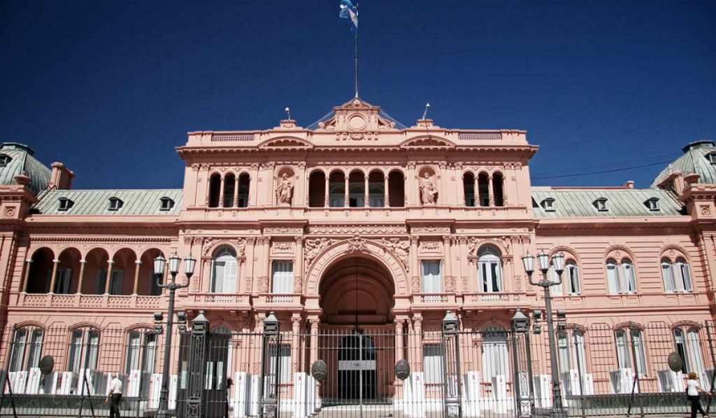 Casa Rosada en Argentina elecciones argentinas
