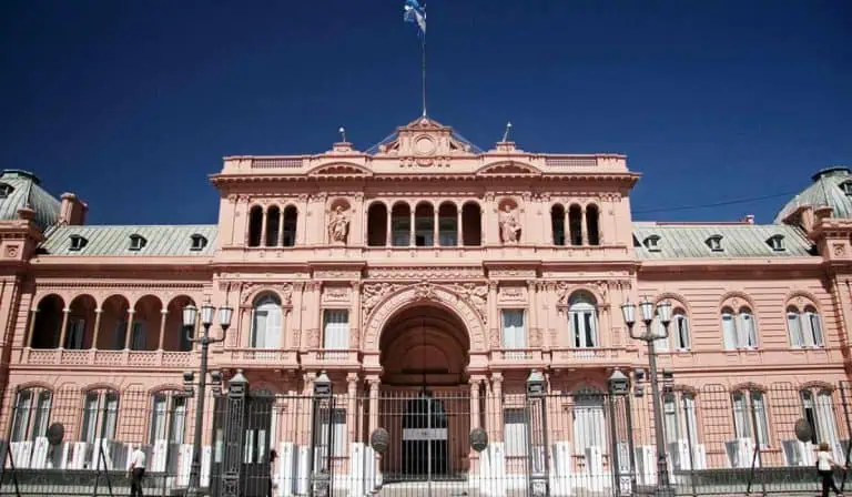 Casa Rosada en Argentina elecciones argentinas