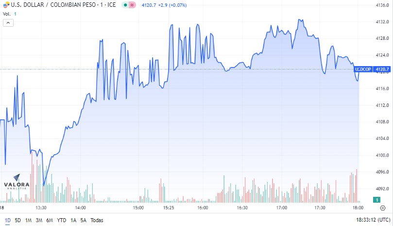 Así se comportó el dólar este viernes.