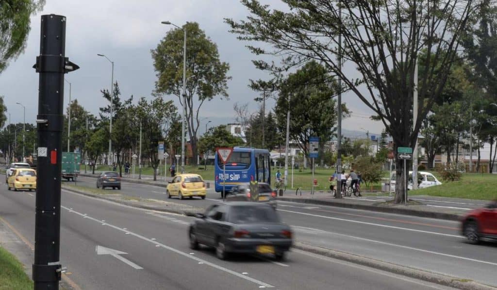 Fotomultas en Bogotá