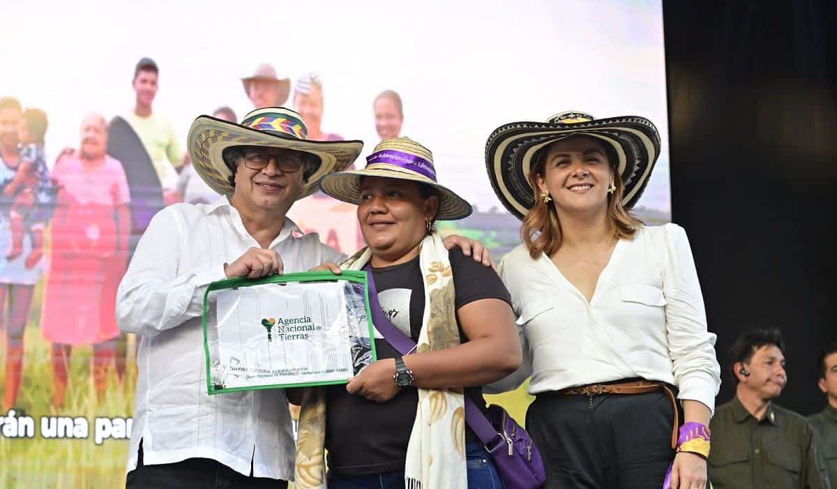 El Ministerio de Agricultura y Desarrollo Rural presentó las cifras oficiales de la gestión de tierras en el gobierno de Gustavo Petro.