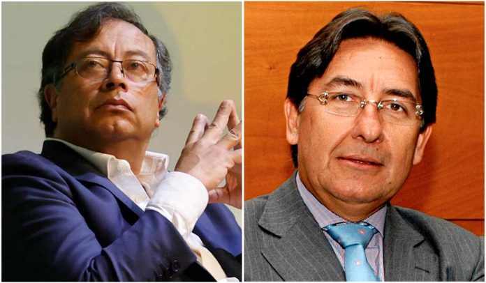 gustavopetro-nestormartinez- Néstor Humberto Martínez le exige a Petro rectificar acusaciones relacionadas con el caso Odebrecht