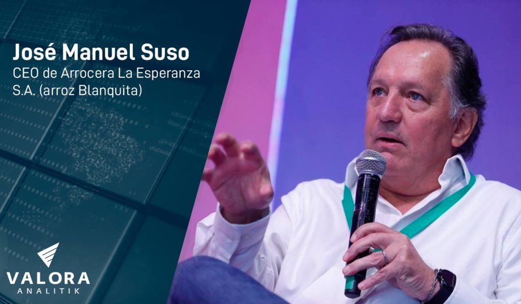José Manuel Suso Arrocera La Esperanza Arroz Blanquita