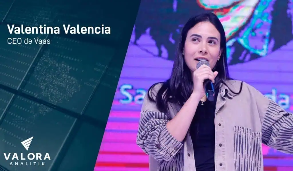 Vaas, la empresa colombiana ganadora del She Loves Tech en Latinoamérica Valentina Valencia de Vaas