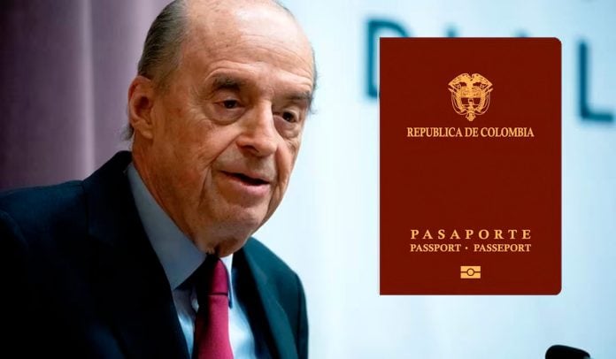 Cronología del contrato de pasaportes en Colombia