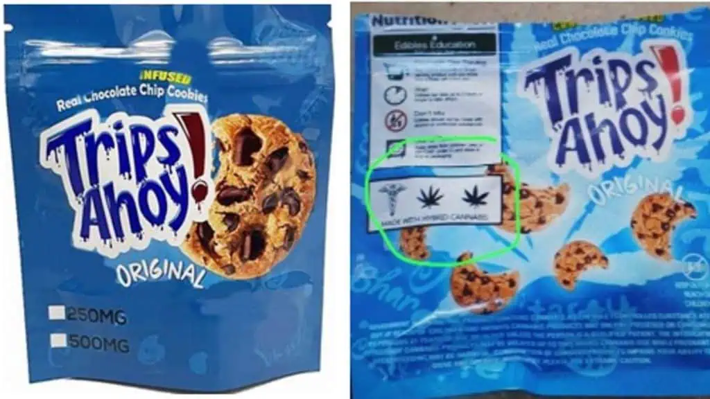 Invima alerta por imitación de galletas Chips Ahoy, que tendrían cannabis Galletas con cannabis