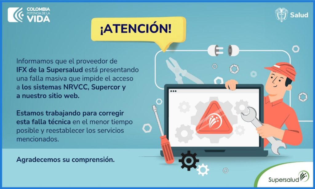 Ciberataque a IFX Networks afectó a la SuperSalud.