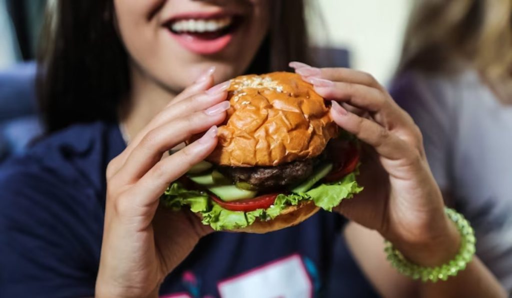 Consumo de hamburguesas