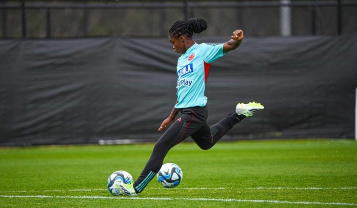 Linda Caicedo, nominada al mejor gol del 2023.