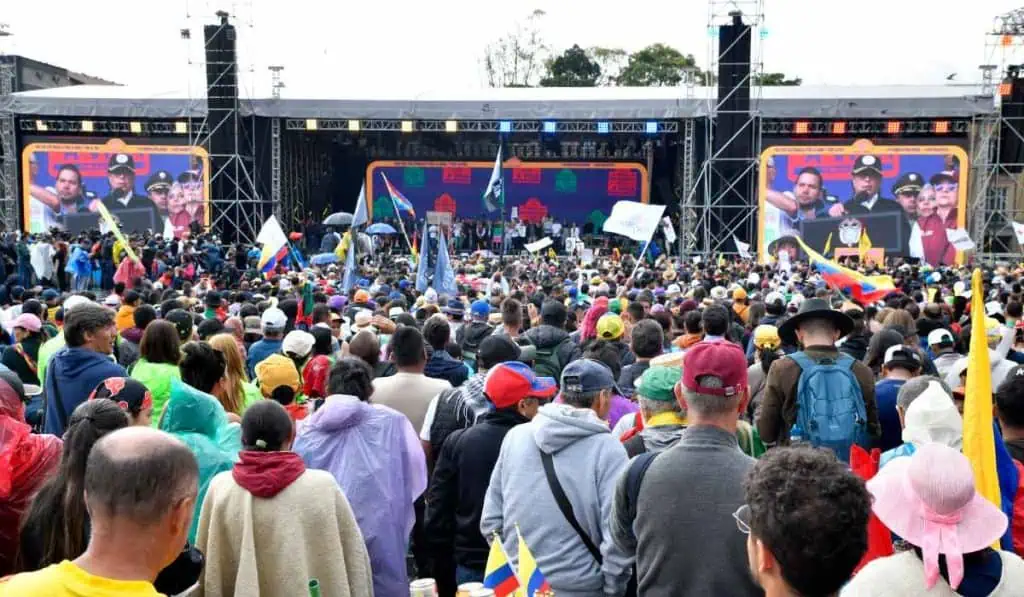 Gustavo Petro: "Si mañana hubiera elecciones, otra vez las ganaríamos" Marchas 27 de septiembre de 2023