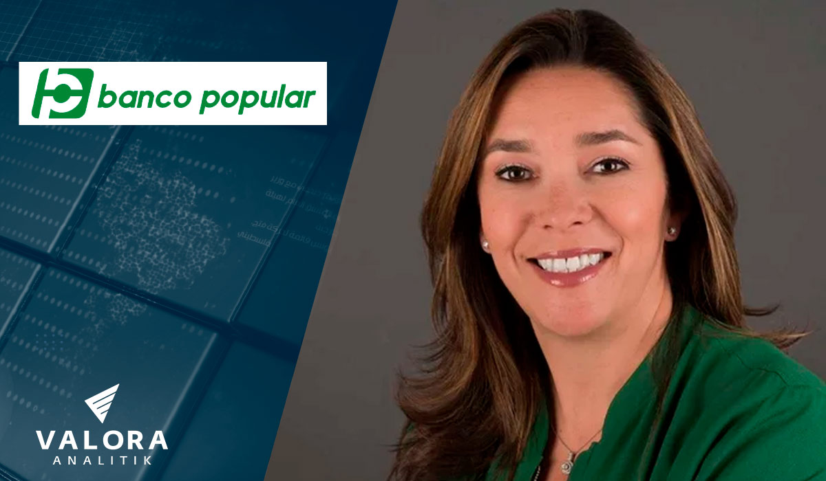 María Fernanda Suárez nueva presidente de Banco Popular