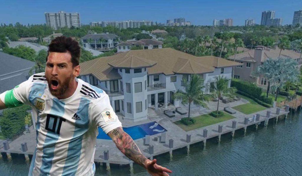 Esta es la casa de Messi en Fort Lauderdale, Florida