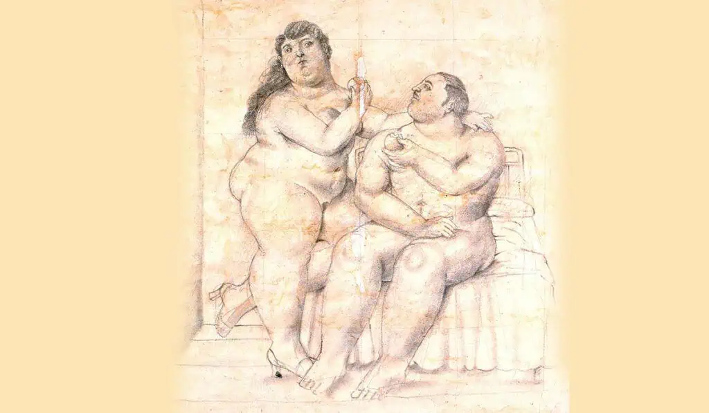 Esta es parte de la millonaria obra que deja Fernando Botero: ¿Cuánto se valorizará? Adán y Eva de Botero.