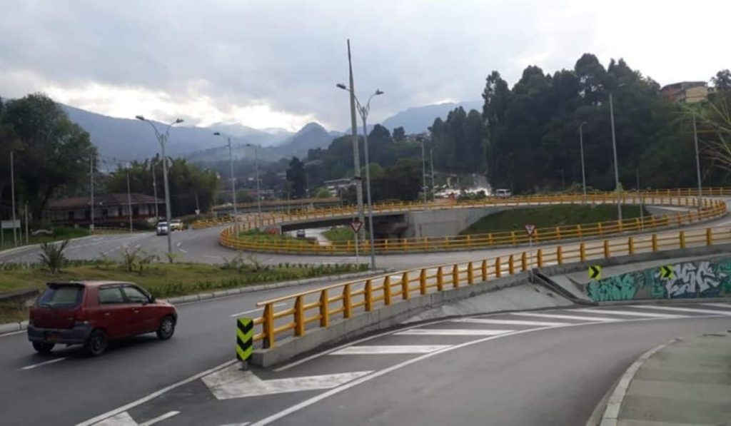 Vía Honda Manizales