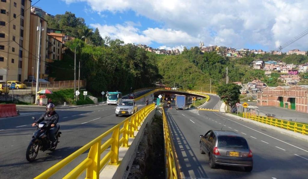 Vía Honda Manizales