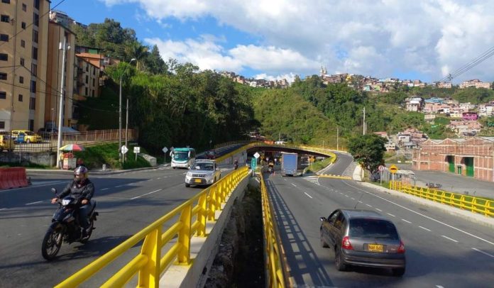 Obras vía Honda Manizales Vía Honda Manizales