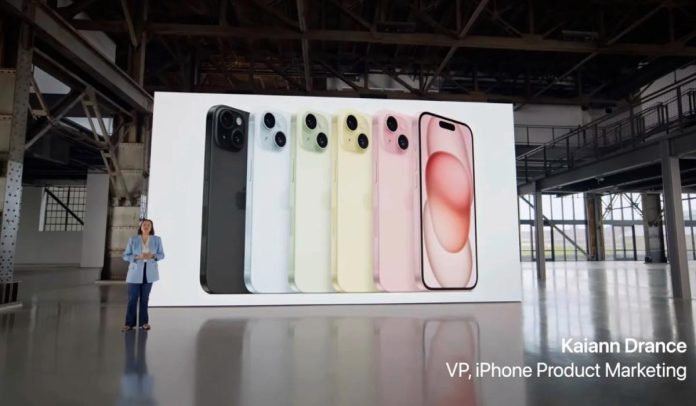 Estas son las versiones del iPhone 15 presentadas por Apple.