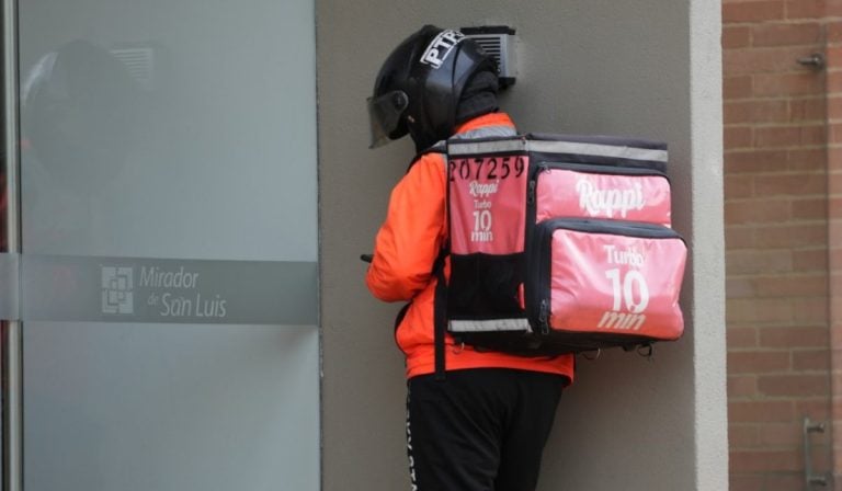 trabajadores en plataformas digitales de Colombia