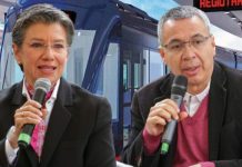 Claudia López y William Camargo trenes y ferrocarriles