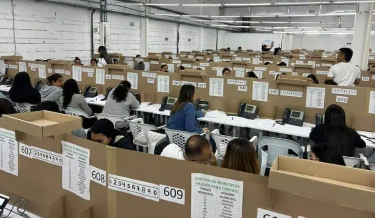 trabajadores en Colombia