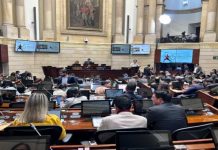 audiencia pública de la reforma pensional en Colombia.