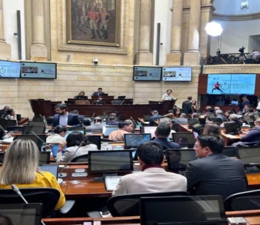 audiencia pública de la reforma pensional en Colombia.