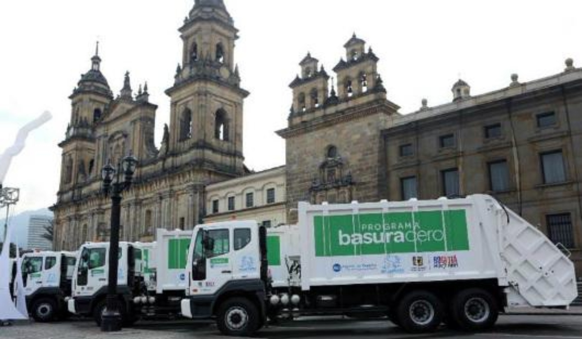 Camiones del programa 'Basura Cero'.