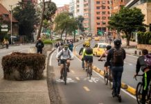 Día sin carro en Bogotá