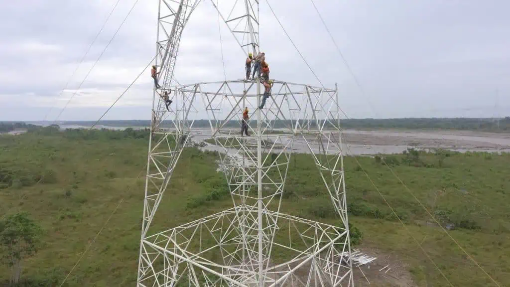 Enlaza, del Grupo Energía Bogotá, entregó línea de transmisión de energía La Loma Transmisión eléctrica
