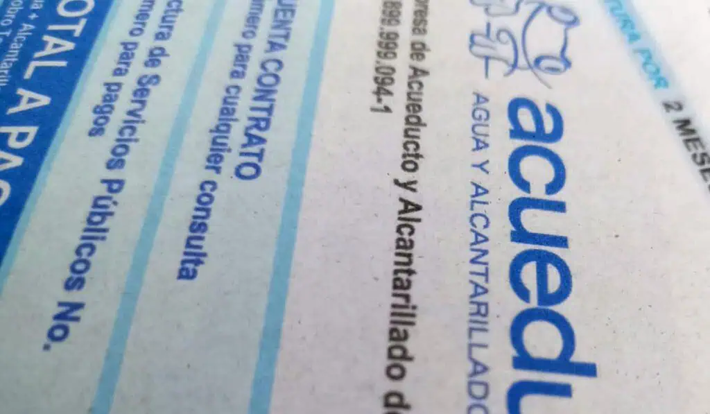 Recibo de servicio público en Bogotá tuvo cambio poco conocido: Beneficiará a ciudadanos Recibo del acueducto en Bogotá