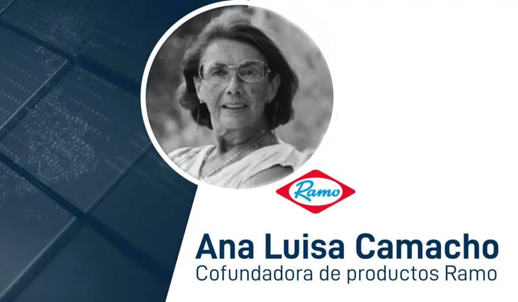 Falleció Ana Luisa Camacho, la cofundadora de Productos Ramo Falleció Ana Luisa Camacho, la cofundadora de Productos Ramo