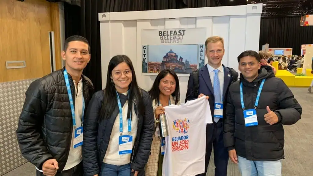 Aris Mining llevó a jóvenes colombianos a la Cumbre Mundial One Young World en Irlanda Aris Mining llevó a jóvenes colombianos a One Young World