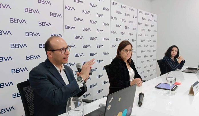 BBVA-Colombia Mauricio Hernández, Juana Téllez y María Carolina Ramírez del BBVA Colombia