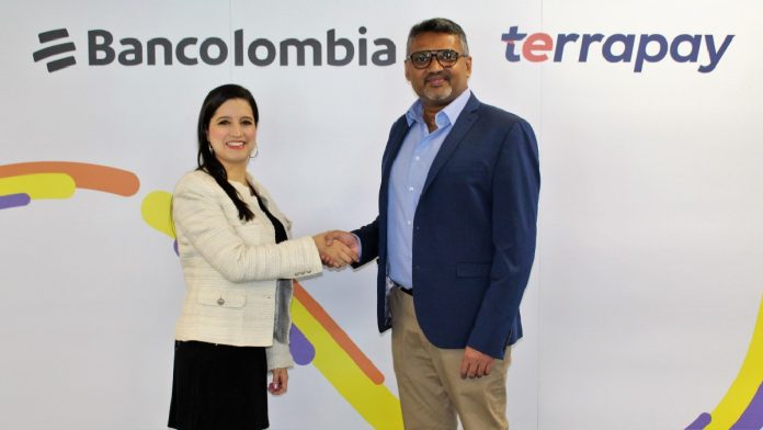 Bancolombia y TerraPay - transferencia y pago de remesas
