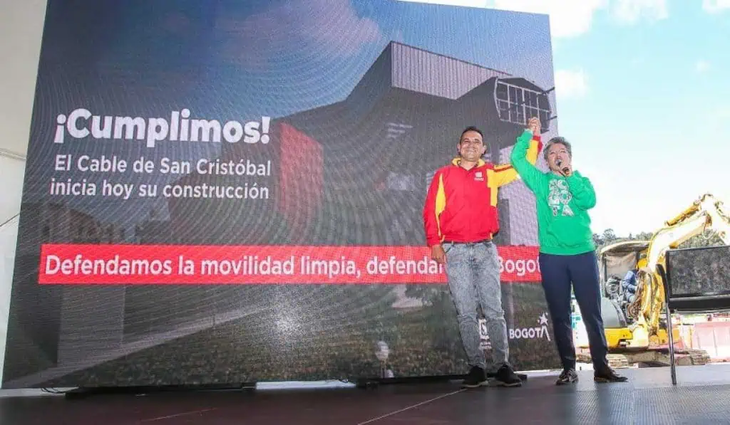 Oficial | Iniciarán obras para la construcción del Cable Aéreo de San Cristóbal en Bogotá Iniciarán las obras de construcción del Cable Aéreo de San Cristóbal.