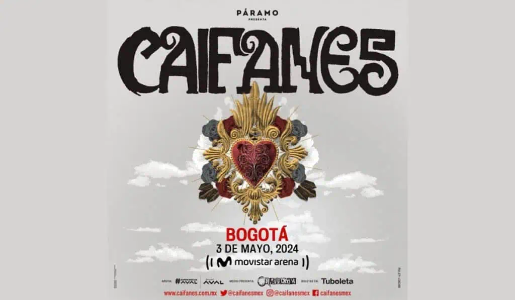 Caifanes en Bogotá, Cali y Medellín: conozca fechas y precios de boletería Caifanes dará su gira en Colombia en mayo de 2024.