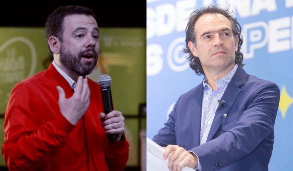 Carlos Fernando Galán y Federico Fico Gutiérrez