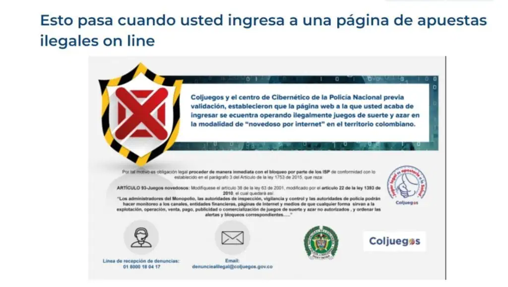Ponen lupa a casas de apuestas que quieren patrocinar equipos del fútbol colombiano Coljuegos y la Policía cerraron el dominio web de Marsbet en Colombia.