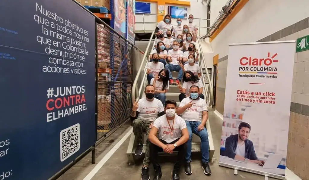 Claro por Colombia, sostenibilidad a través de la tecnología Claro Por Colombia