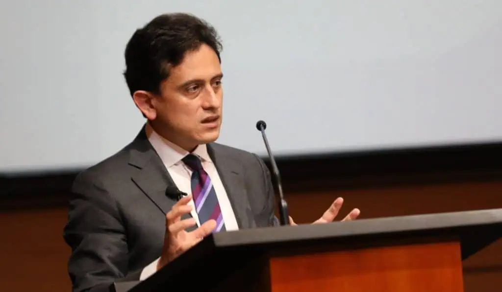 Director de la DIAN revela desde qué monto eliminaría 4x1.000 en Colombia Luis Carlos Reyes, ministro de Comercio.