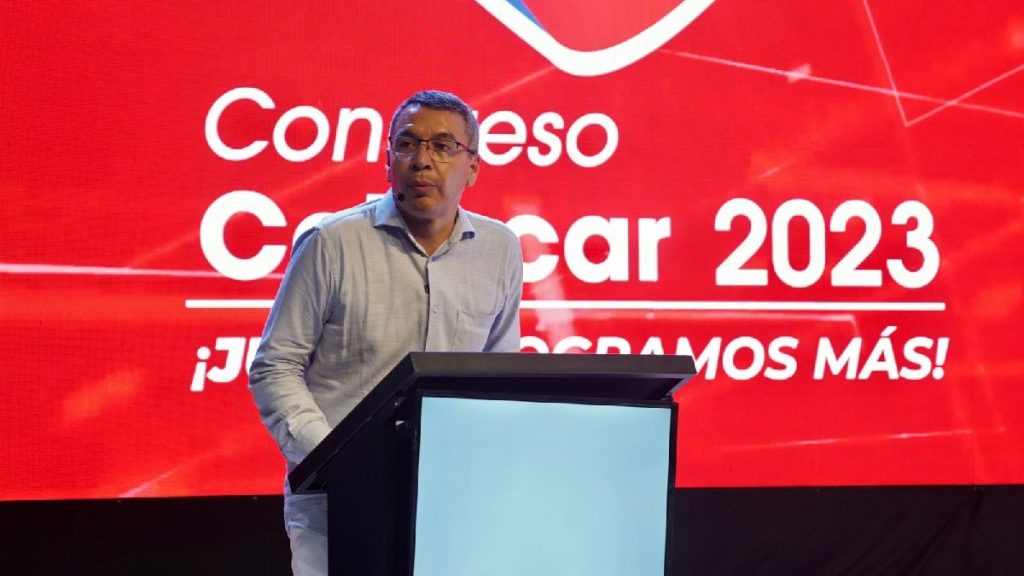 Ministro Camargo - paro de transportadores